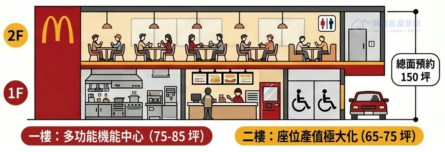 麥當勞獨立店地價破表為何只蓋兩層？原來是為了合法繞開「3個隱形地雷」