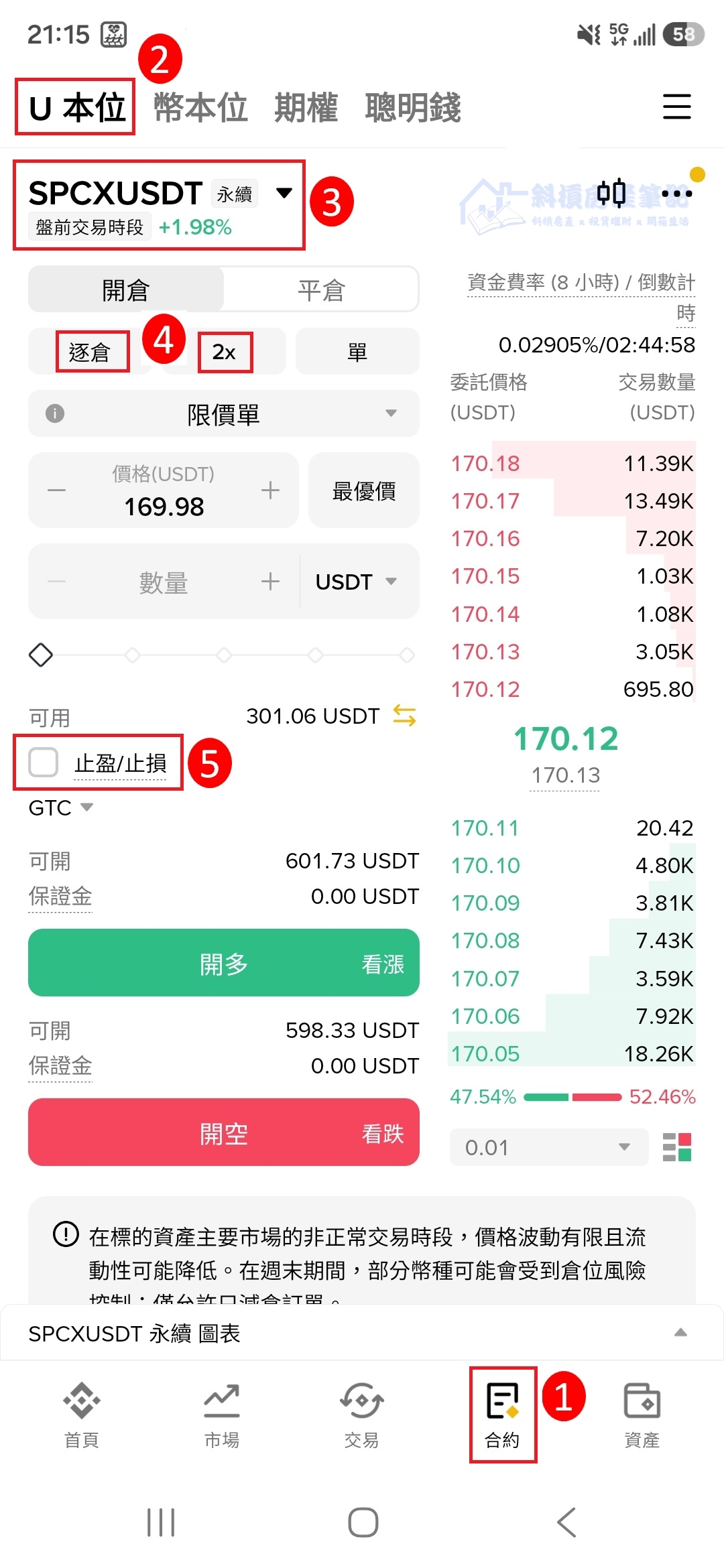 幣安買美股教學:SpaceX (SPCX) 正式上市!分享 3 種用加密貨幣佈局的實戰玩法 - 第11張圖 幣安買美股教學:SpaceX (SPCX) 正式上市!分享 3 種用加密貨幣佈局的實戰玩法